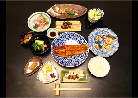 夜:うなぎ懐石コース写真